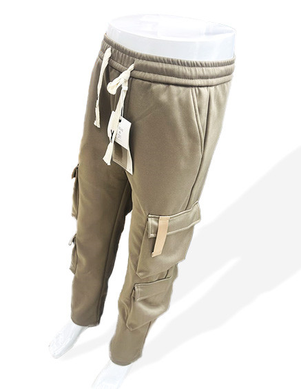 Men's Stretchy Cargo Pants - Breathable, Water-Repellent, and Comfortable Outdoor Wear for Spring and Fall - Casual, Relaxed Fit, Multiple Pockets, and Soft Fabric
