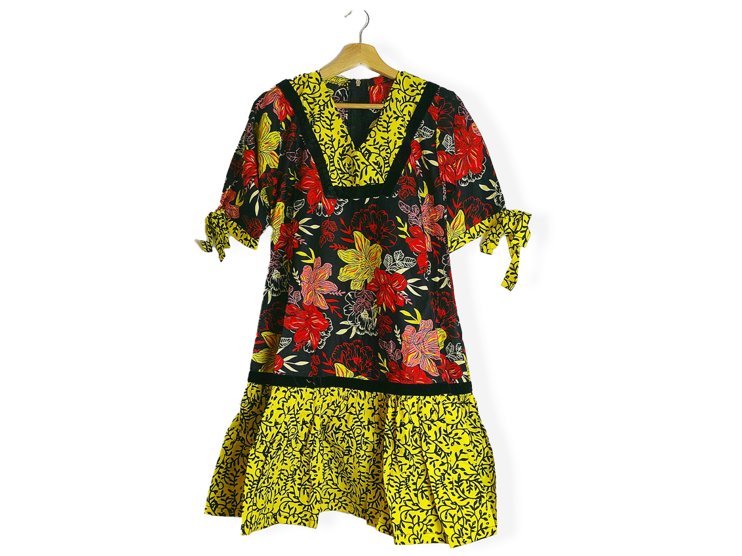 Stylish Ready-To-Wear Ankara Dress With Flare Design, African Dress, High Quality African clothing for Women